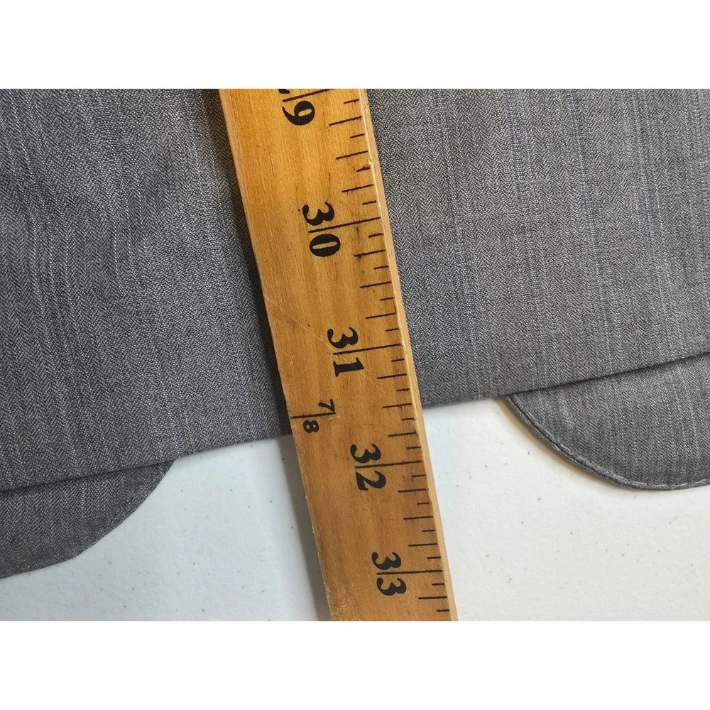 Pronto Uomo Blazer Mens 44R Gray‎ Super 120's Wool Sport Coat Jacket 3 Buttons